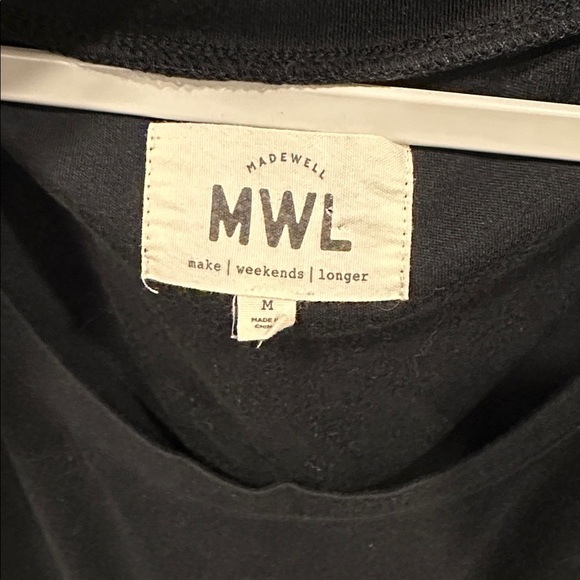 Madewell Dori Jumpsuit. Size Medium Black - Picture 5 of 7